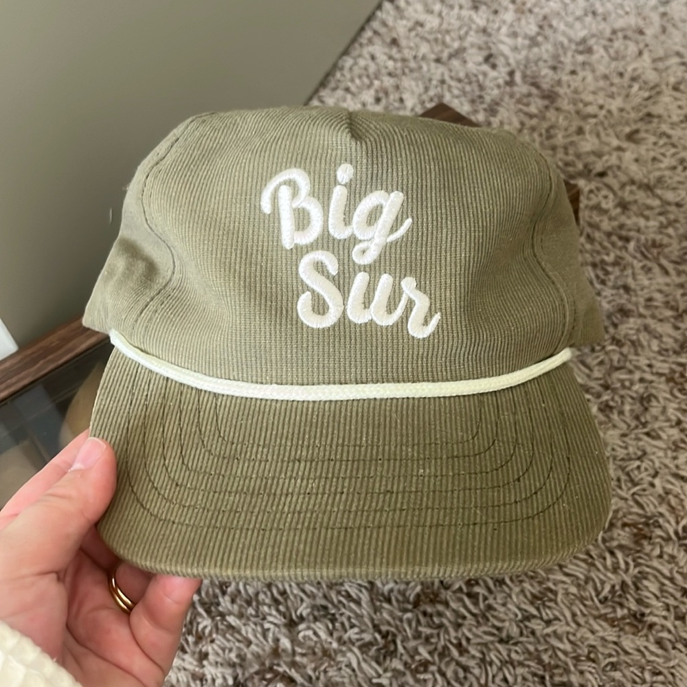Parks Project Big Sur Green Corduroy Hat